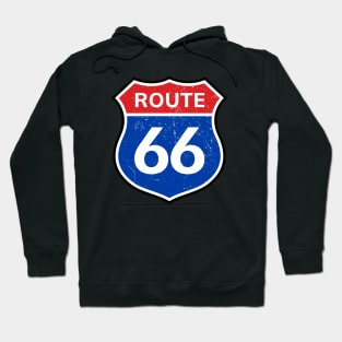 Route 66 - Retro Style Hoodie